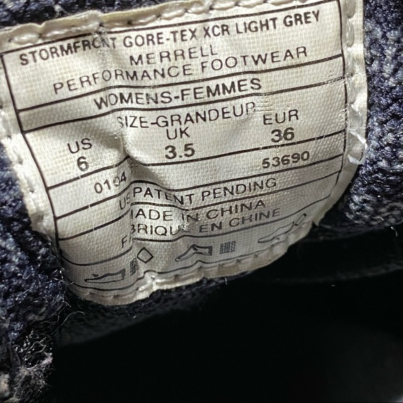 Merrell Stormfront Gore-Tex XCR Hiking Shoes - Picture 8 of 8